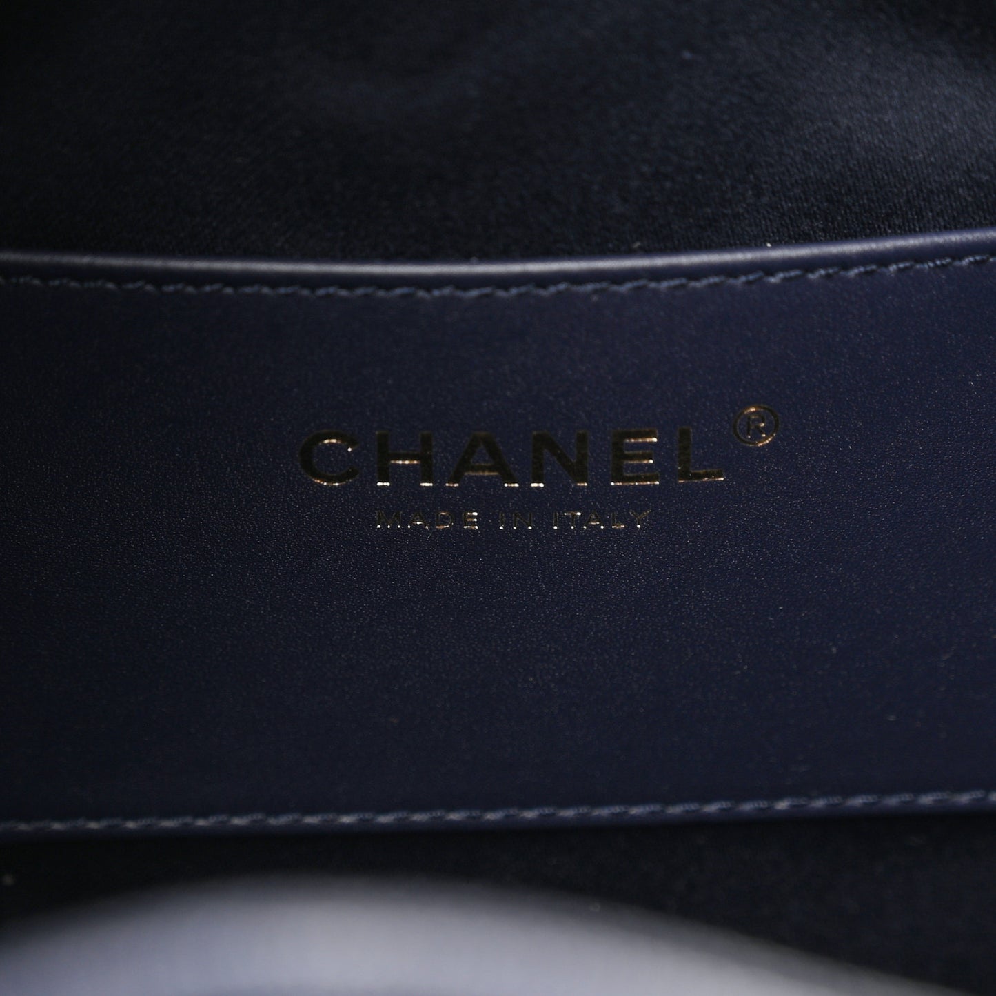 Caviar Quilted Small Chanel 25 Handbag Dark Navy