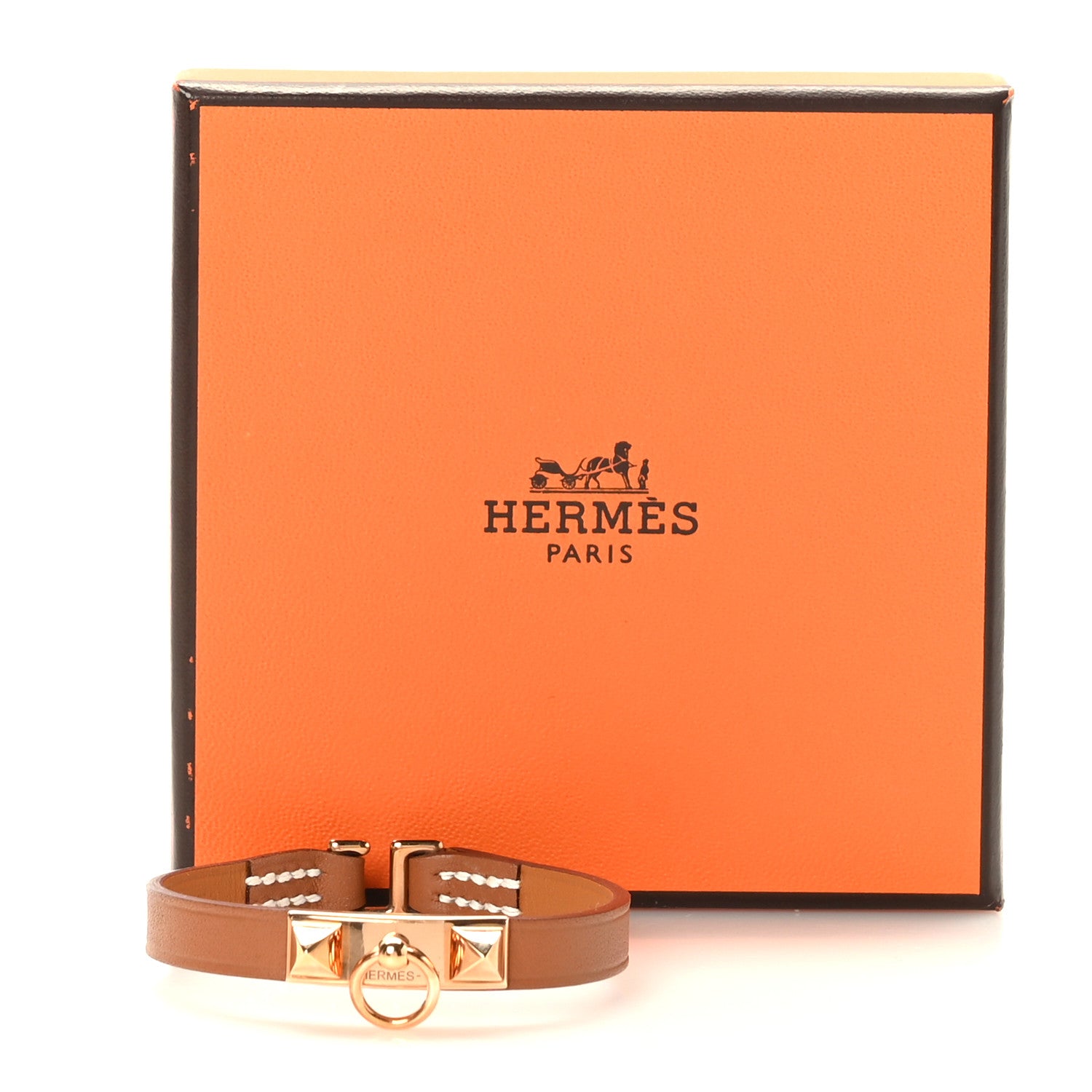 Hermes Swift Rivale Micro Bracelet T3 Gold 6 of 6