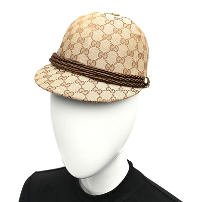 Gucci Monogram Equestrian Hat Beige Brown 2 of 8