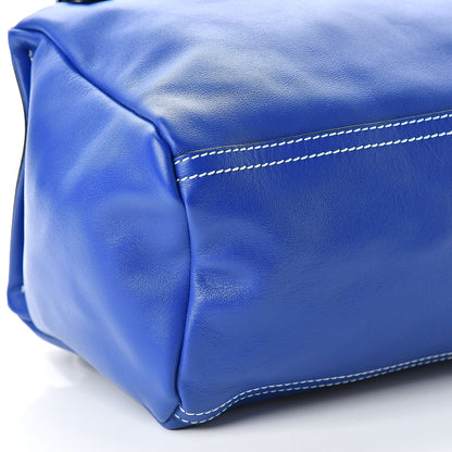 Givenchy Calfskin Mini Pandora Logo Strap Moroccan Blue 10 of 11