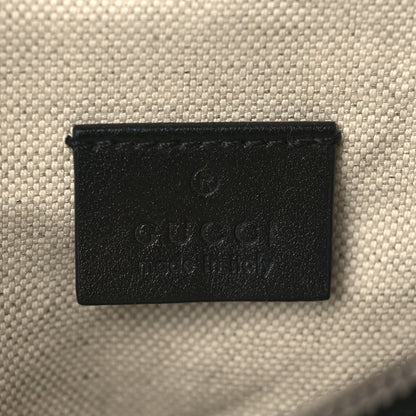 Gucci Calfskin GG Tennis Embossed Belt Bag Black 6 of 7