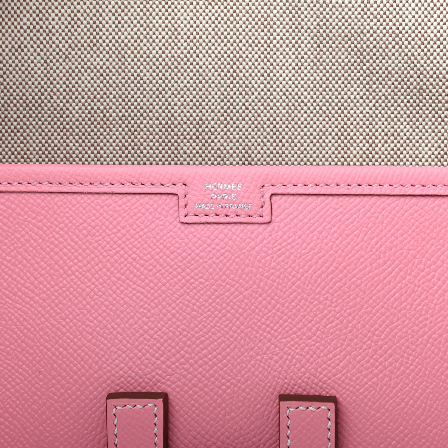 Epsom Jige PM Clutch Rose Confetti