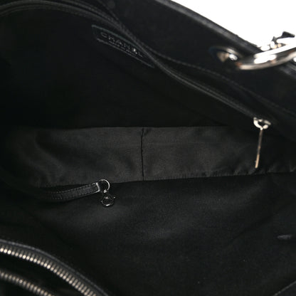 Chanel Caviar Quilted XL Grand Shopping Tote GST Black 6 of 11