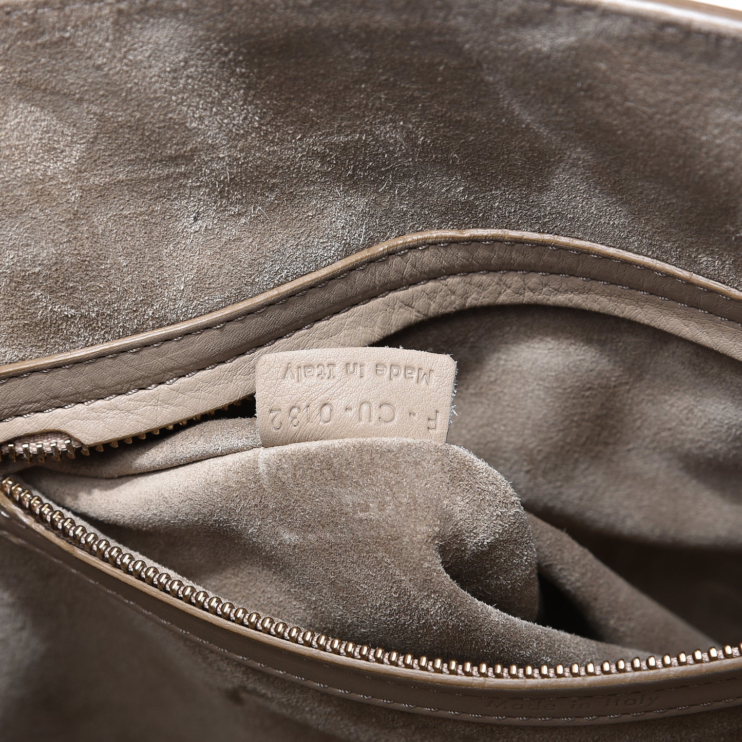 Supple Calfskin Medium Phantom Luggage Beige