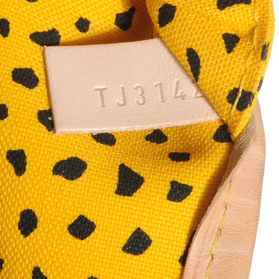 Louis Vuitton Monogram Kusama Waves Neverfull MM Yellow 7 of 7