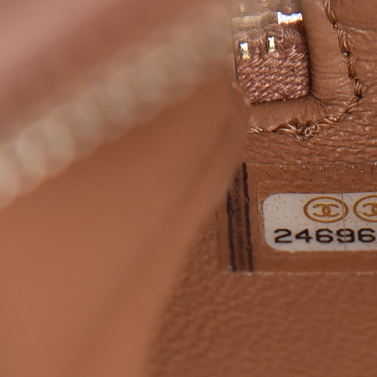 Chanel Caviar Quilted Small Business Affinity Flap Camel 9 of 9