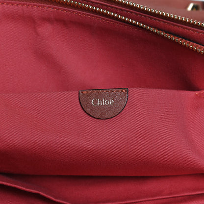 Chloe Lambskin Large Angie Shoulder Bag 5 of 13