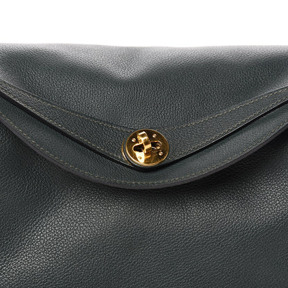 Hermes Evercolor Lindy 30 Vert Titien 11 of 11