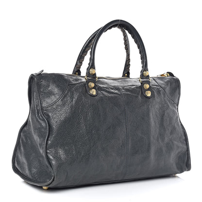 Balenciaga Agneau Giant 12 Gold Hardware Work Anthracite 3 of 14
