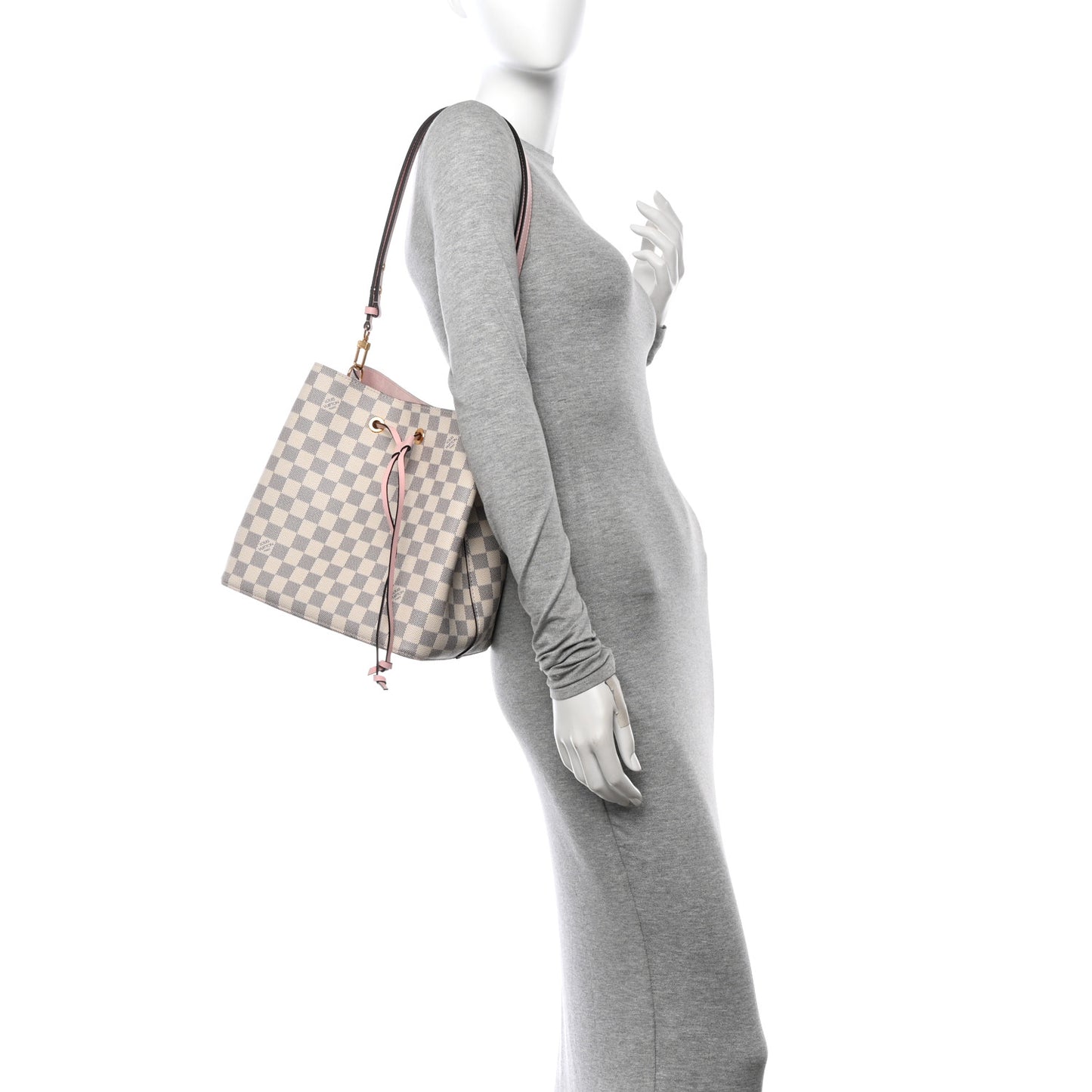 Damier Azur Neonoe MM Eau De Rose