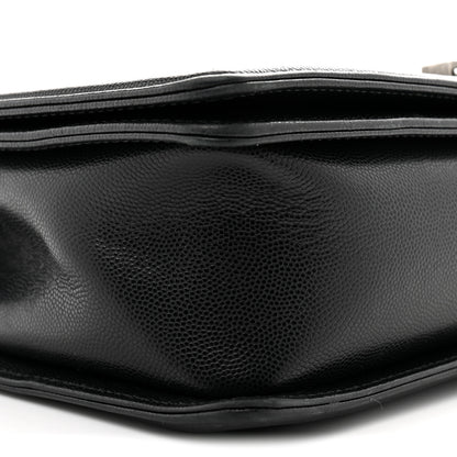 Chanel Caviar Quilted New Medium Boy Flap Black 9 of 14