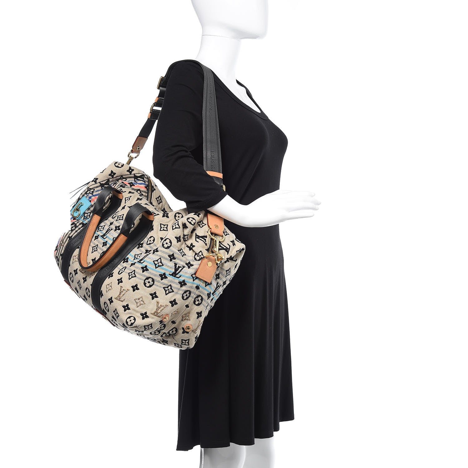 Louis Vuitton Monogram Cheche Tuareg Blue 3 of 16