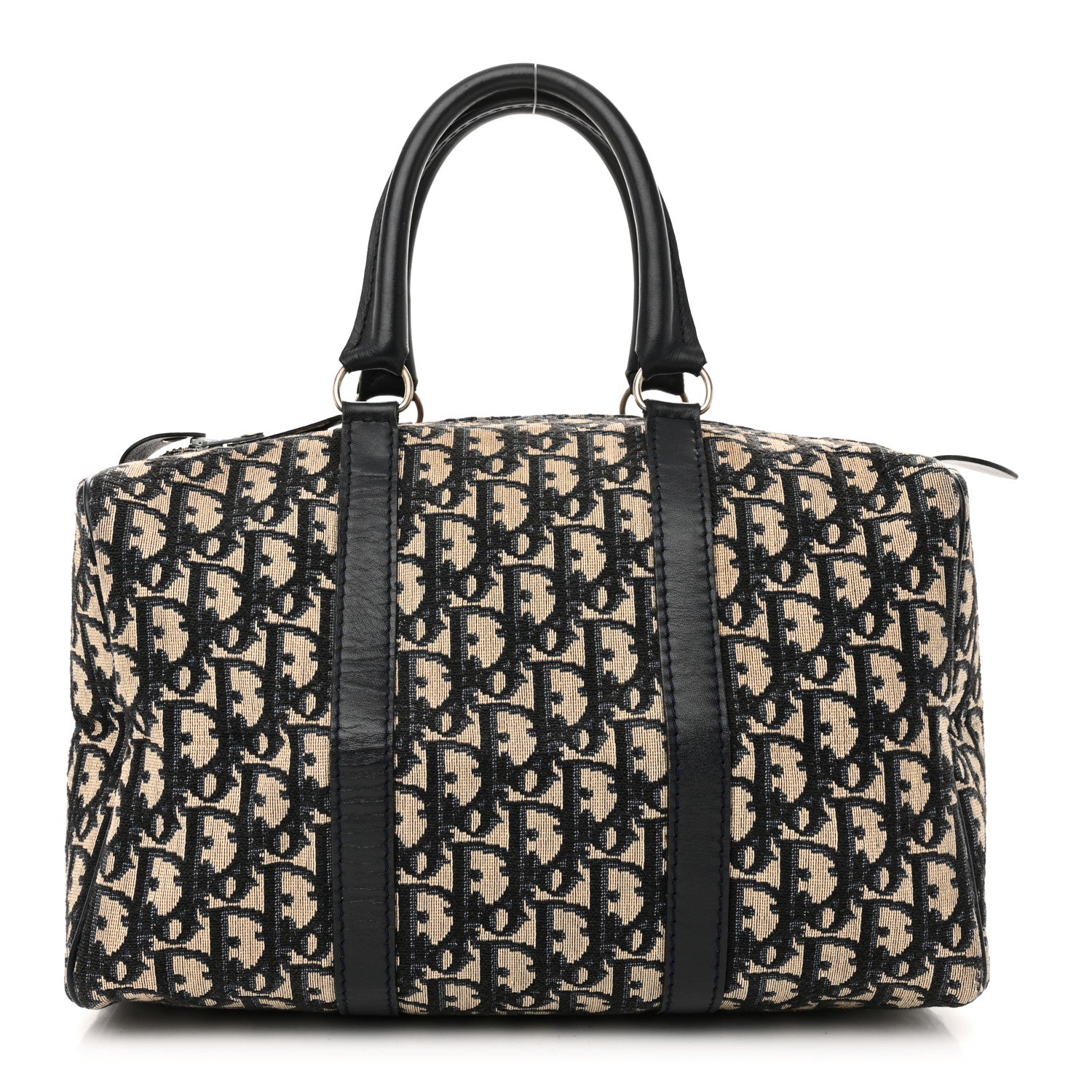 Christian Dior Monogram Boston Navy Blue 1 of 11