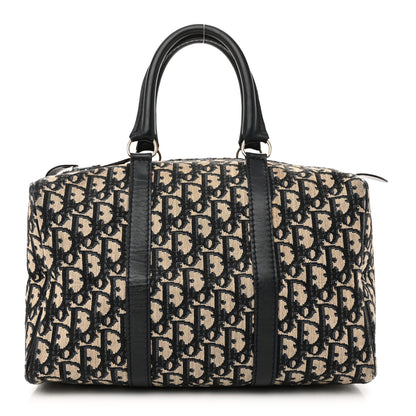 Christian Dior Monogram Boston Navy Blue 1 of 11