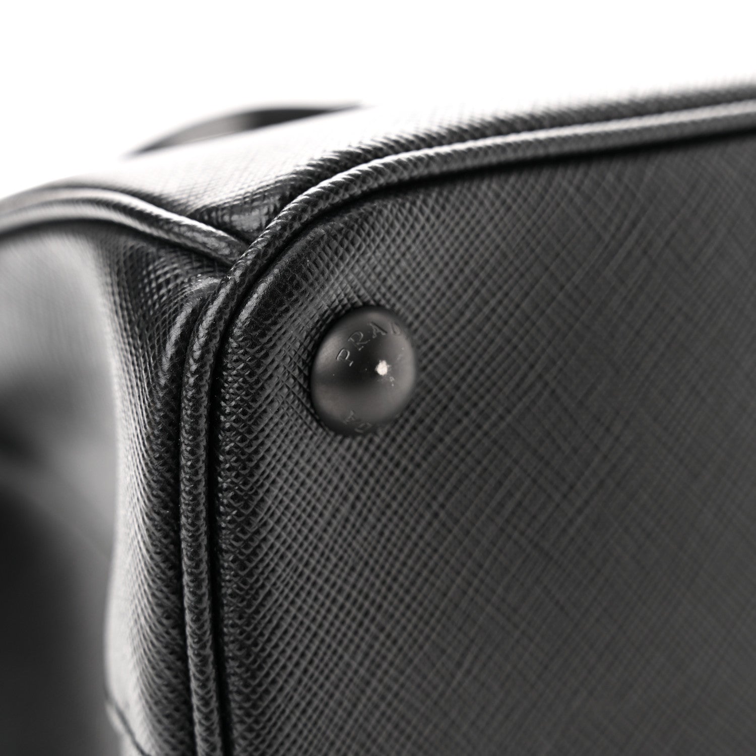 Prada Saffiano Small Galleria Double Zip Tote Black 11 of 11