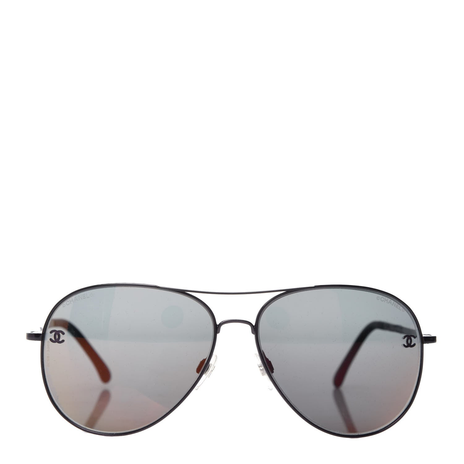 Chanel Aviator CC Sunglasses 4189 T-Q Bordeaux 2 of 8