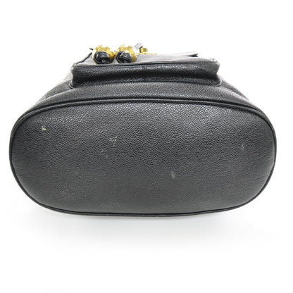 Chanel Caviar Drawstring Shoulder Bag Black 4 of 11