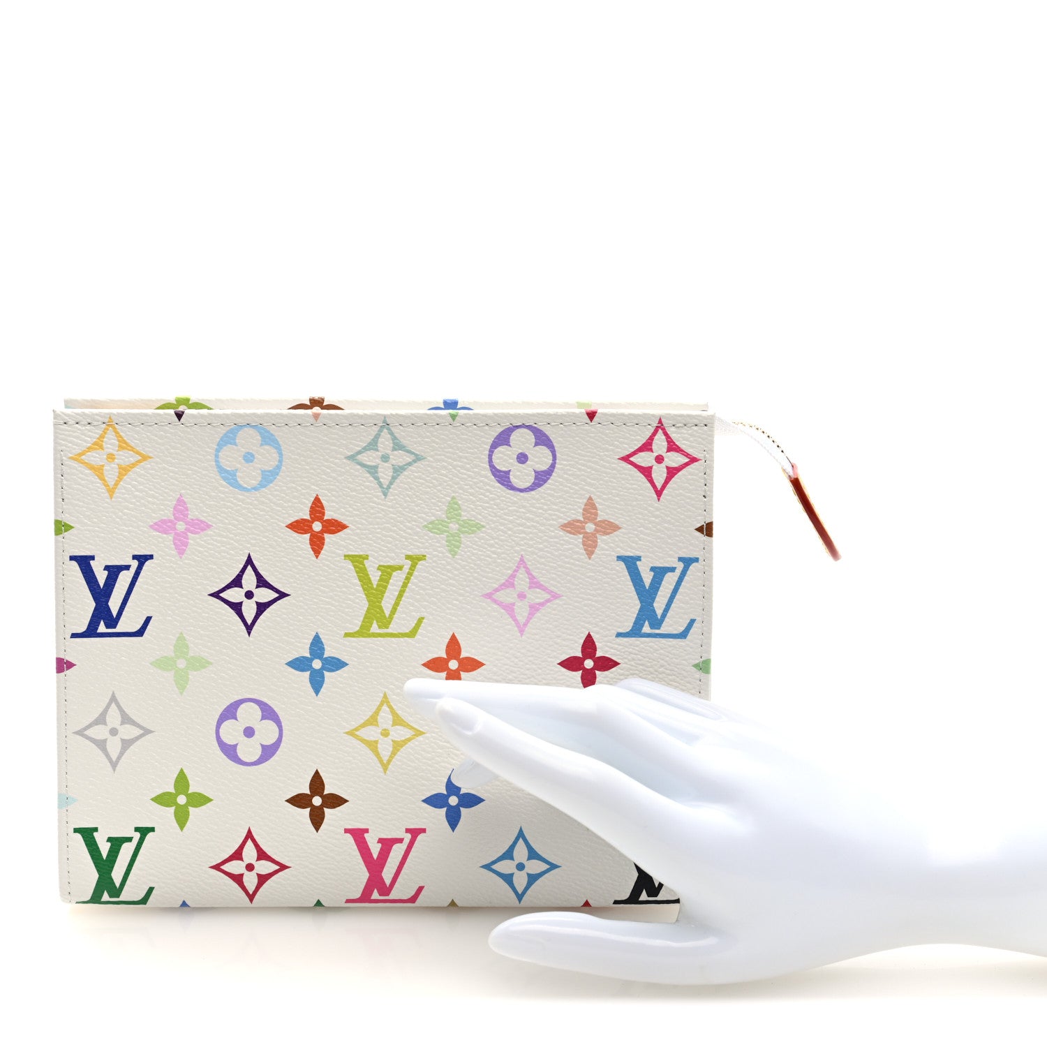 Louis Vuitton LV X TM Monogram Multicolor Toiletry Pouch 19 White 2 of 6