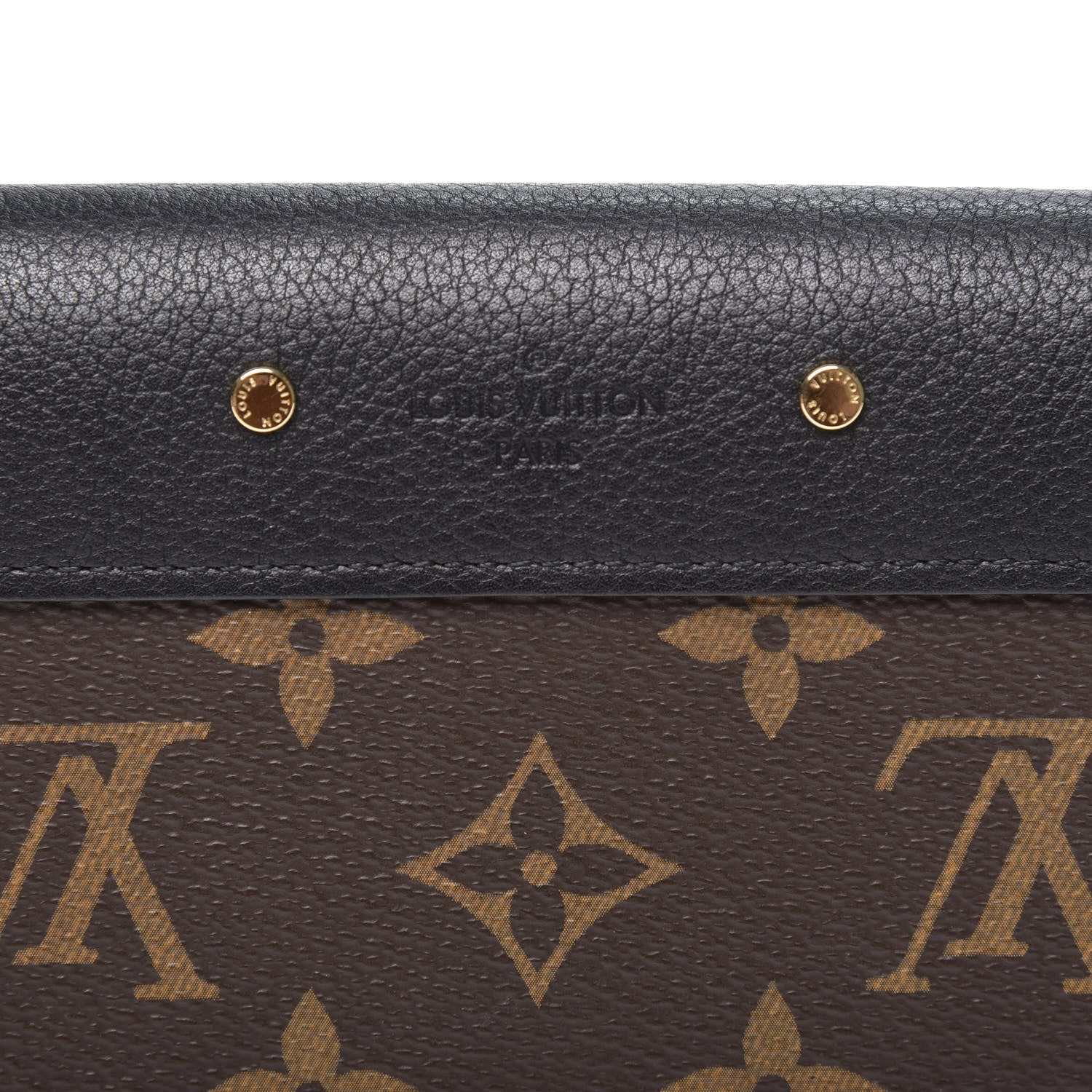 Louis Vuitton Monogram Pallas Wallet Black 7 of 9