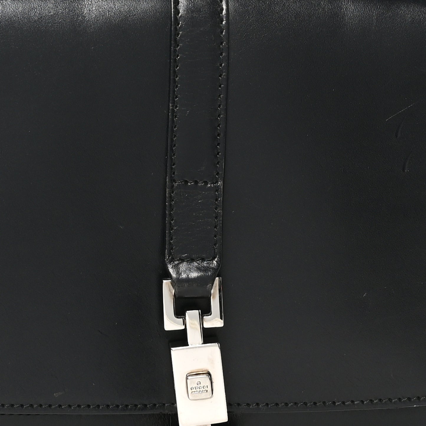 Calfskin Small Jackie O Hobo Black