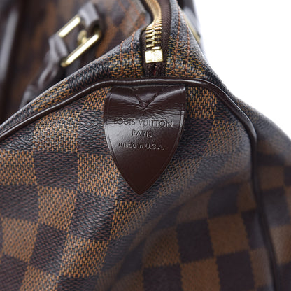Louis Vuitton Damier Ebene Speedy 30 8 of 17