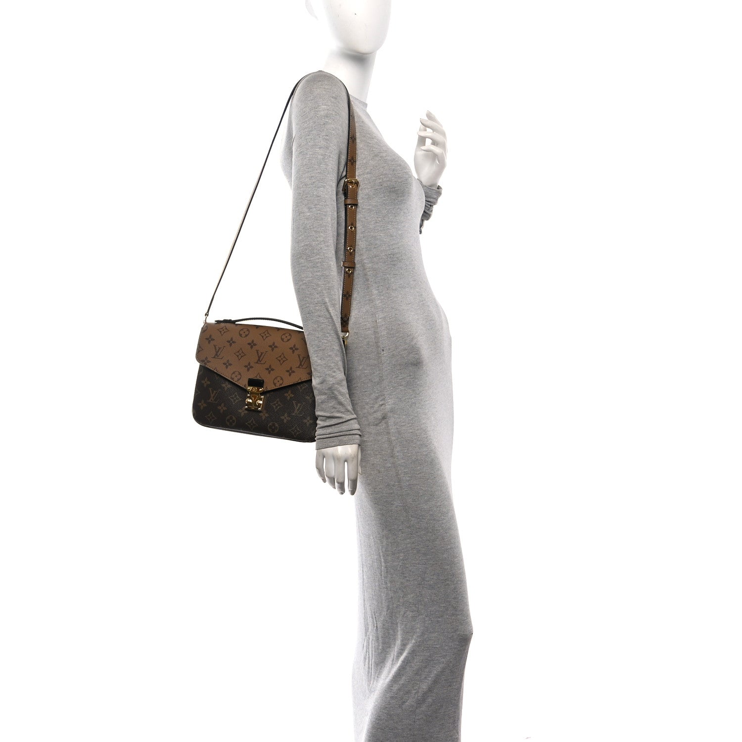 Louis Vuitton Reverse Monogram Pochette Metis 2 of 10
