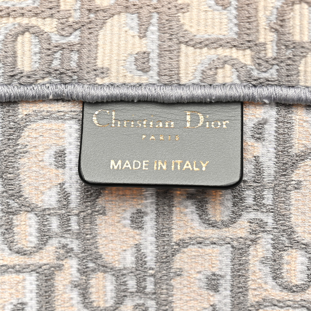 Christian Dior Oblique Large Book Tote Grey 6 of 13