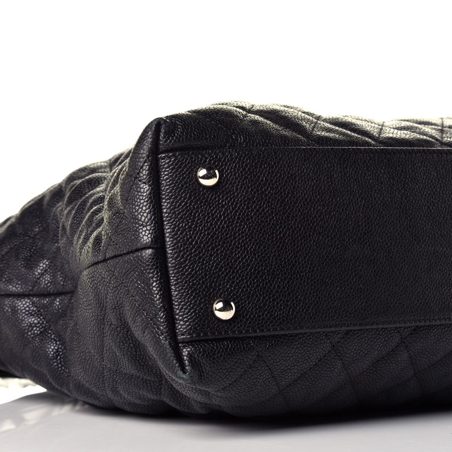 Chanel Caviar Quilted French Riviera Hobo Black 9 of 10