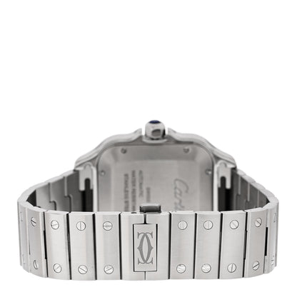 Cartier Stainless Steel 39.8mm Santos De Cartier Automatic Watch 3 of 5