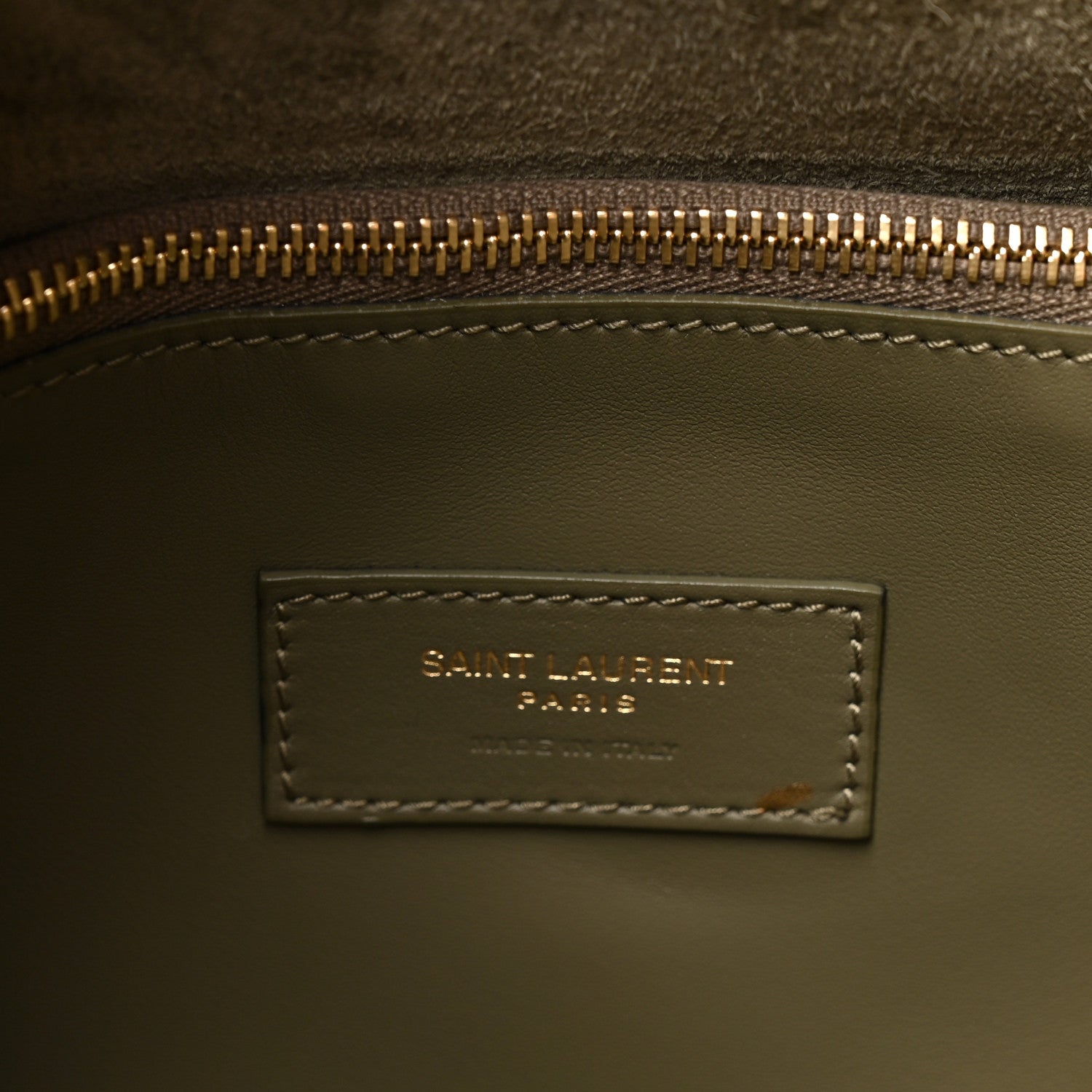 Saint Laurent Supple Calfskin Large Le 5 A 7 Soft Hobo Strong Moss 6 of 10