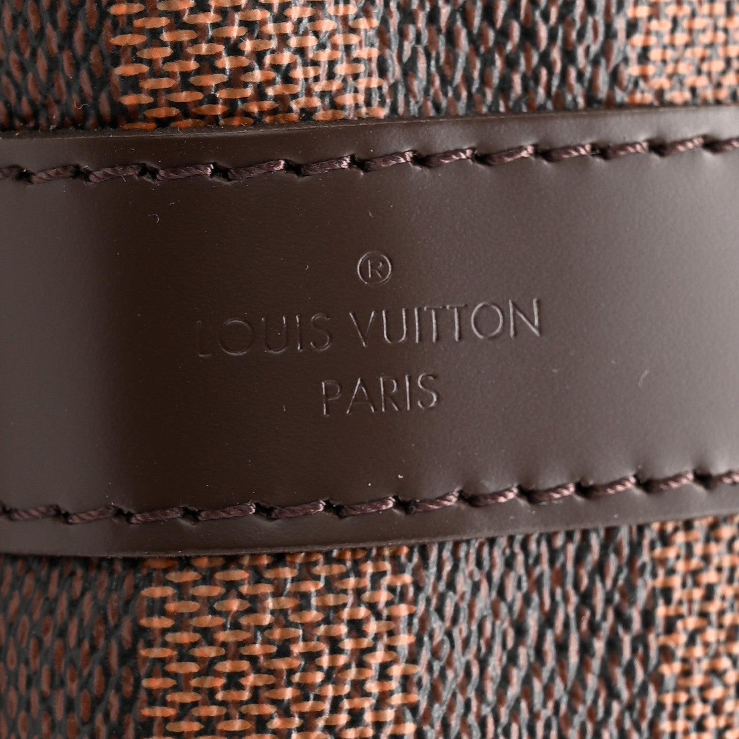 Louis Vuitton Damier Ebene Keepall Bandouliere 55 5 of 8