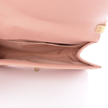 Chanel Caviar Quilted Medium Boy Flap Pink 4 of 10