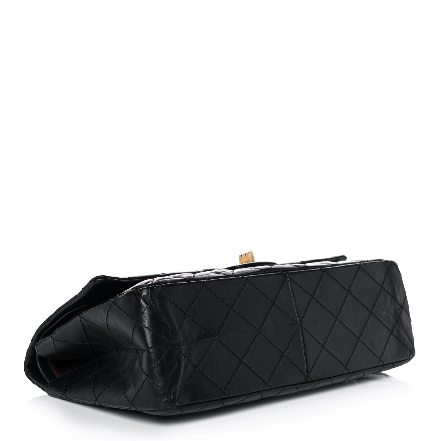 Chanel Aged Calfskin Quilted 2.55 Reissue 226 Flap Black 4 of 11