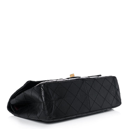 Chanel Aged Calfskin Quilted 2.55 Reissue 226 Flap Black 4 of 11