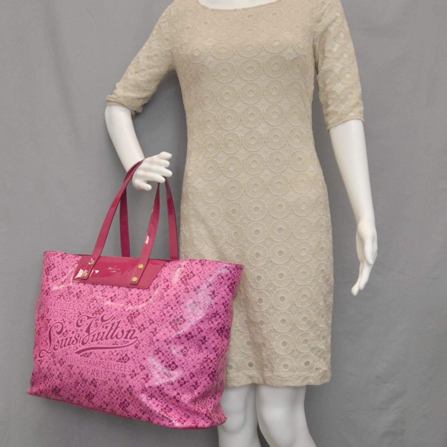 Louis Vuitton Cosmic Blossom GM Tote Bag Rose 2 of 8