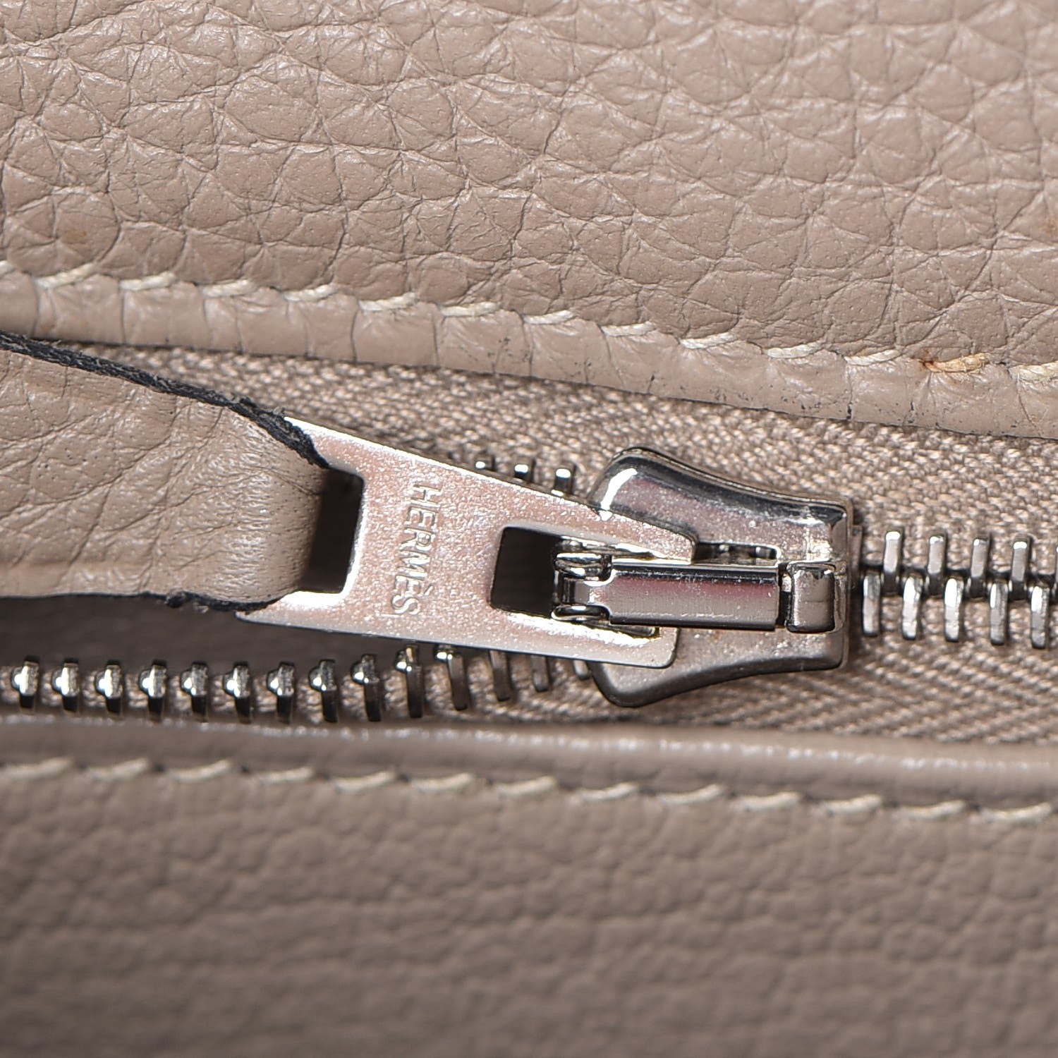 Hermes Taurillon Clemence Kelly Retourne 35 Gris Tourterelle 16 of 80