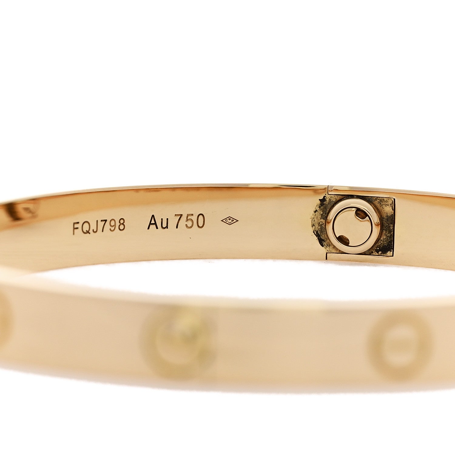 Cartier 18k Yellow Gold Love Bracelet 18 4 of 9