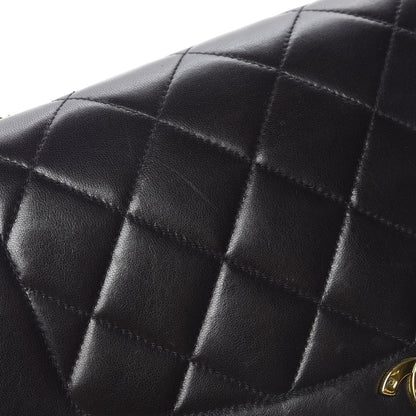 Chanel Lambskin Quilted Medium Single Flap Black 10 of 12