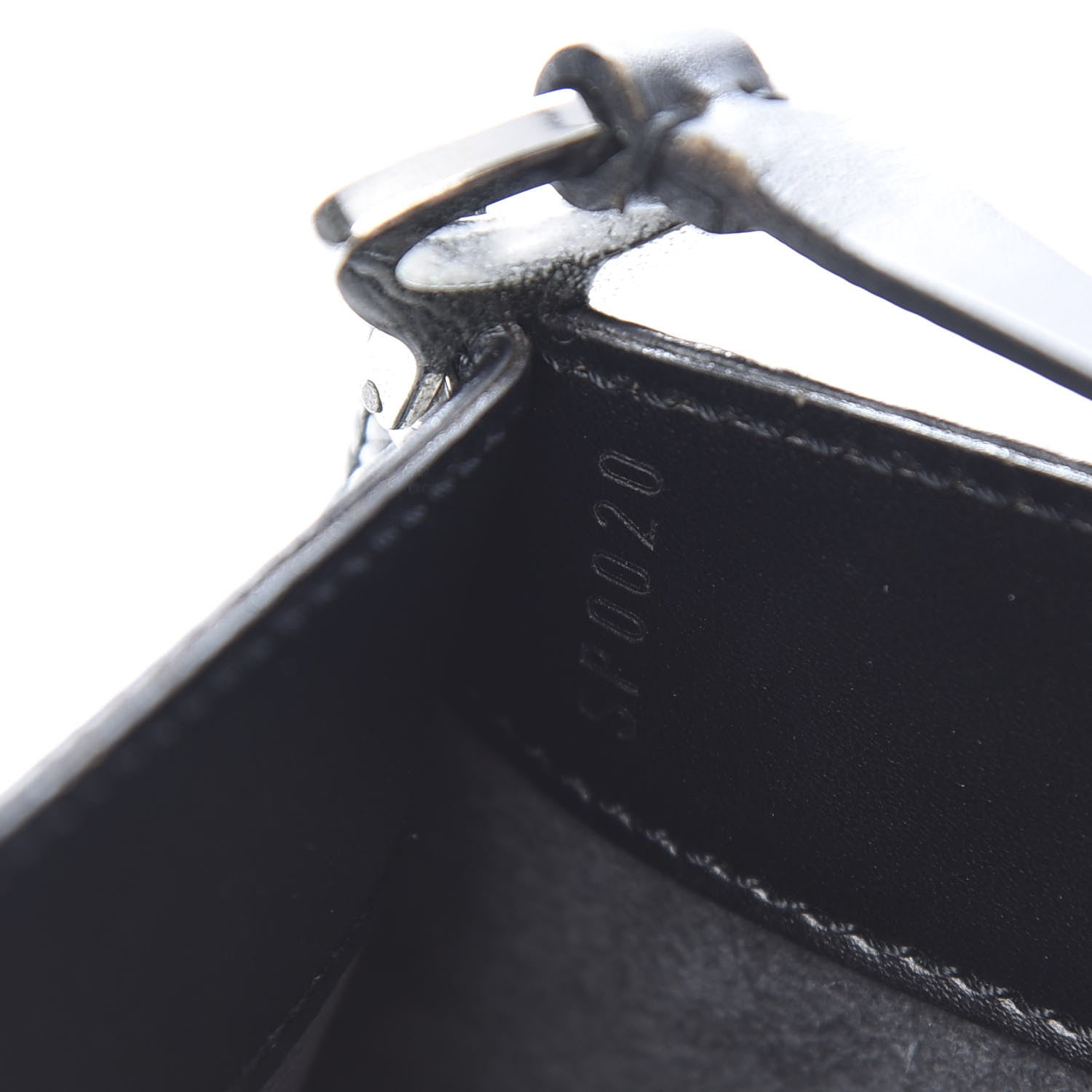Louis Vuitton Epi Demi Lune Pochette Black 7 of 11