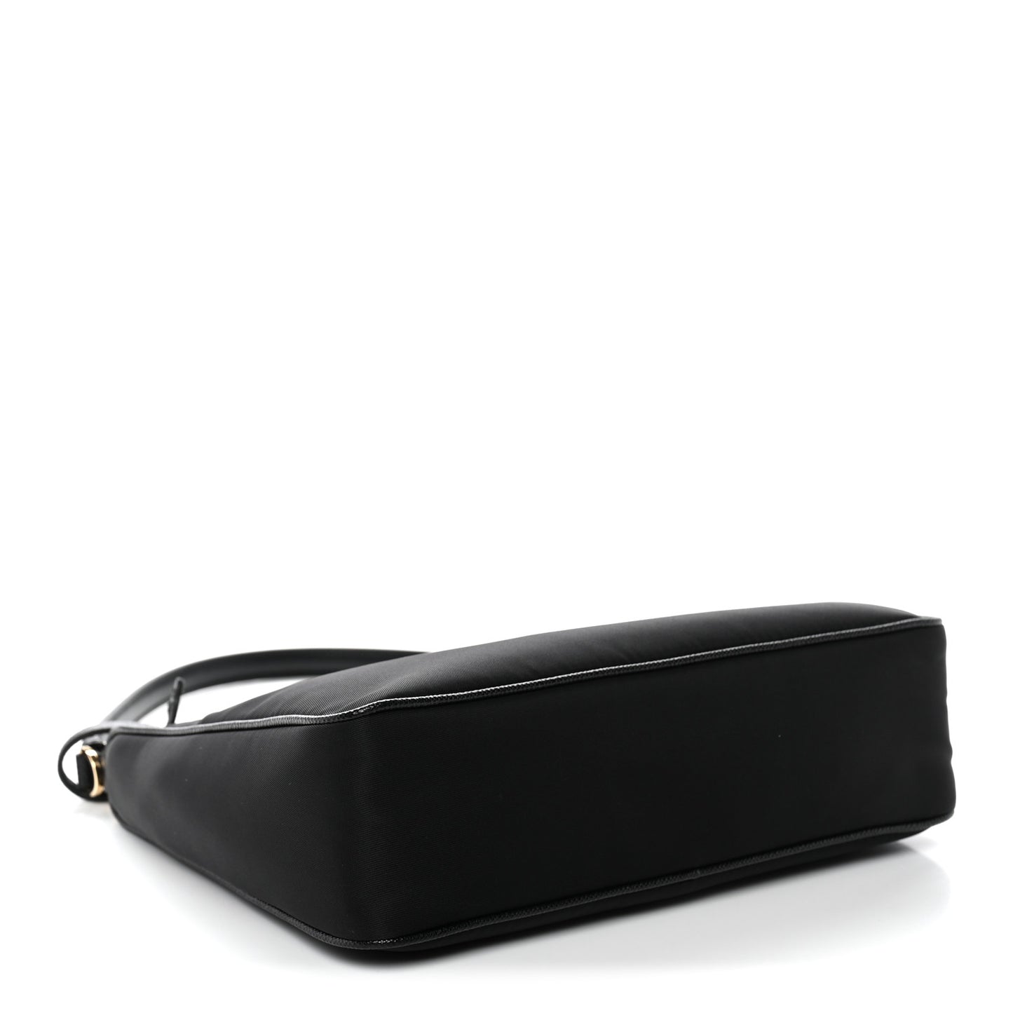 Tessuto Nylon Saffiano Mini Re-Edition 2005 Bag Black