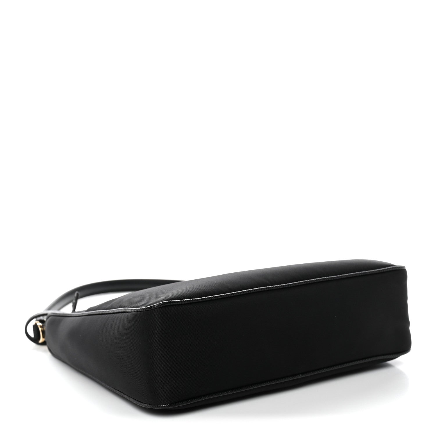 Prada Tessuto Nylon Saffiano Mini Re-Edition 2005 Bag Black 4 of 10