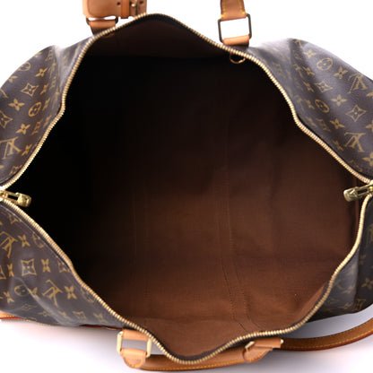 Louis Vuitton Monogram Keepall Bandouliere 55 5 of 25