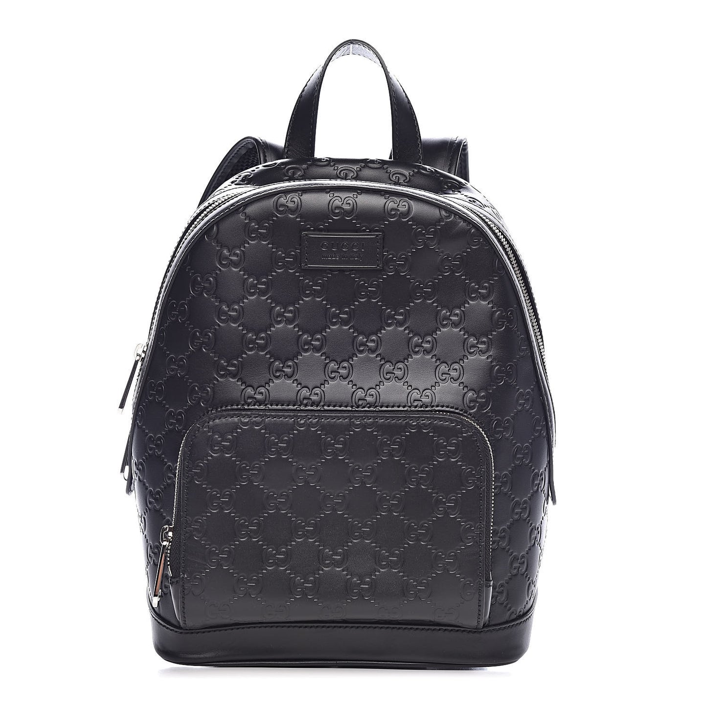 Guccissima Signature Small Day Backpack Black
