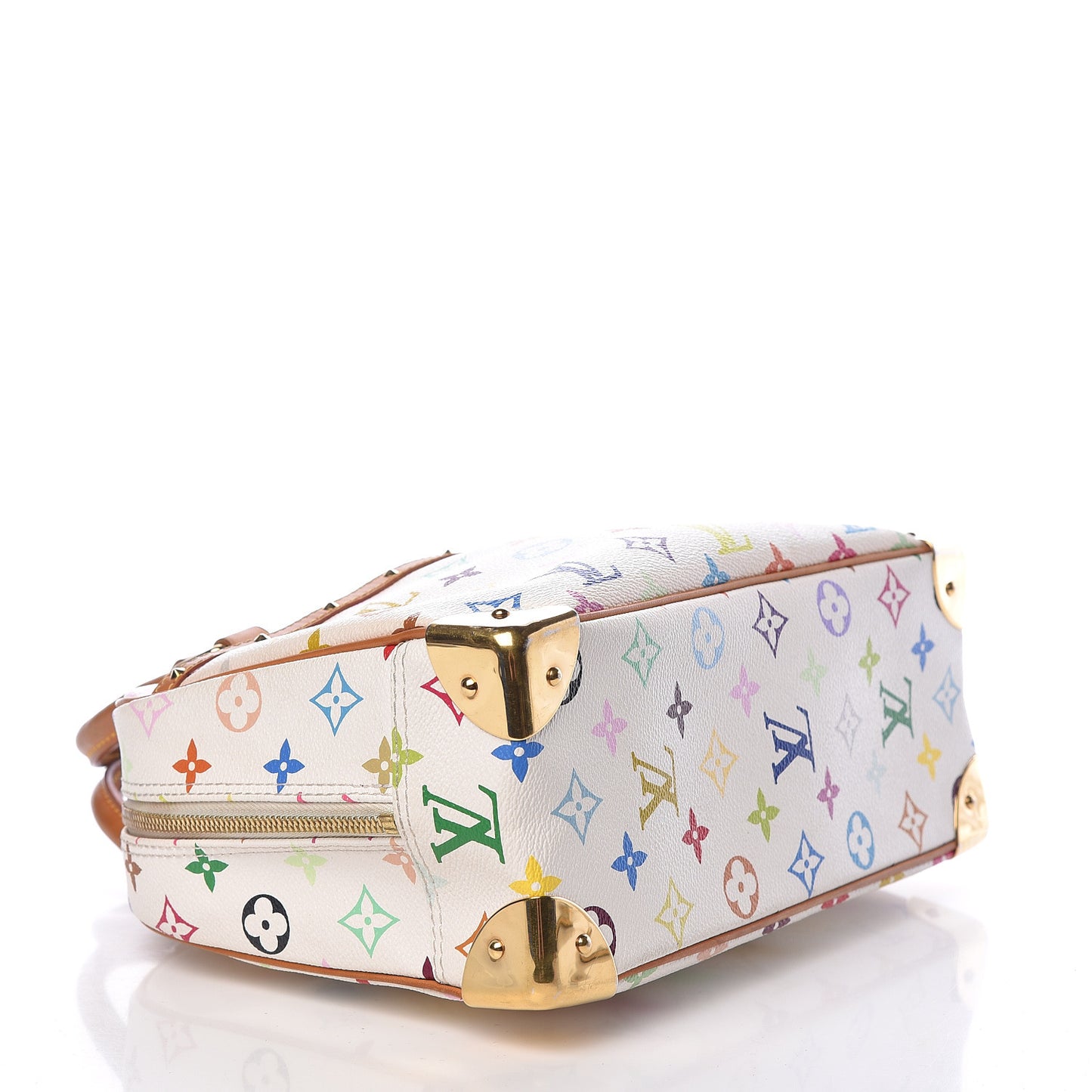 Monogram Multicolor Trouville White