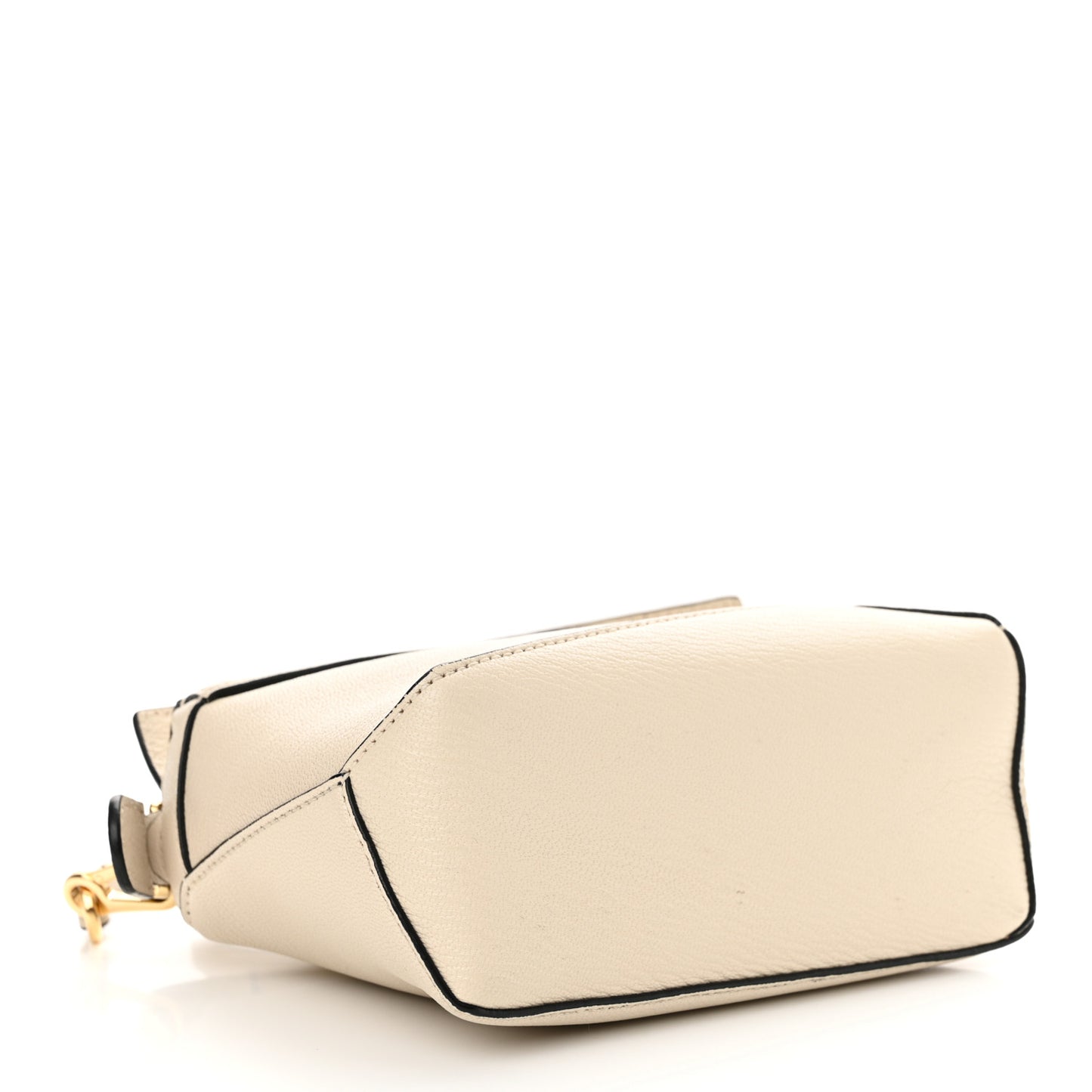 Calfskin Mini Puzzle Edge Bag Piedra