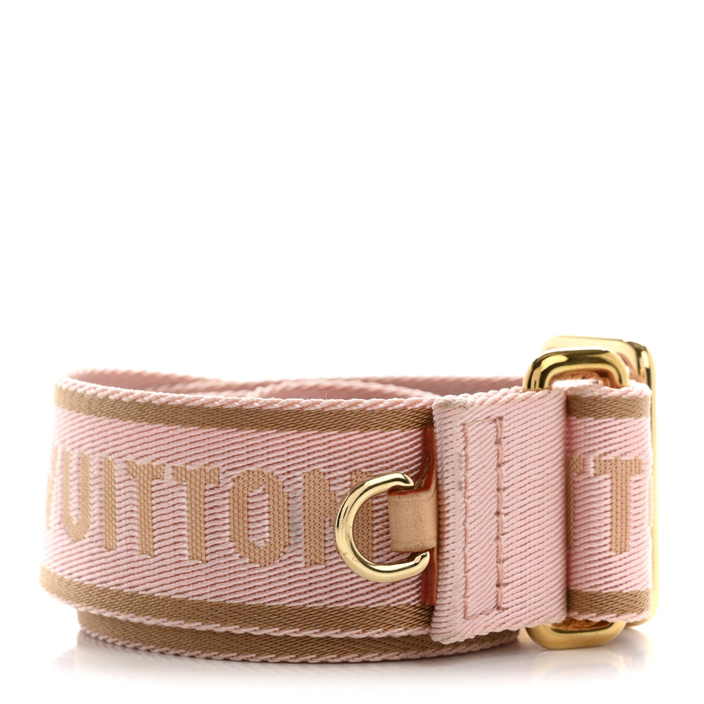 Monogram Multi Pochette Accessories Bandouliere Shoulder Strap Rose Clair
