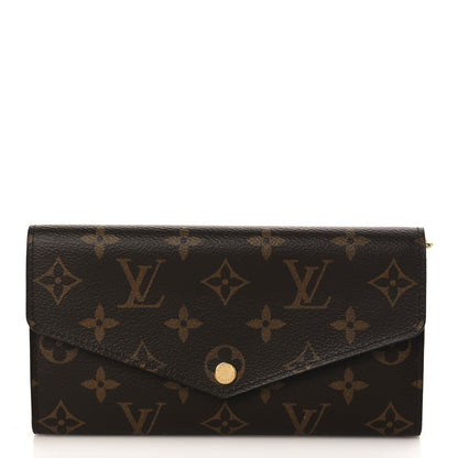 Louis Vuitton Monogram Sarah Wallet NM 1 of 6