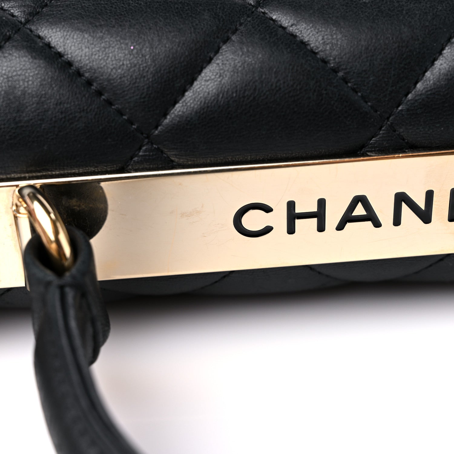 Chanel Lambskin Quilted Medium Trendy CC Flap Dual Handle Bag Black 21 of 22