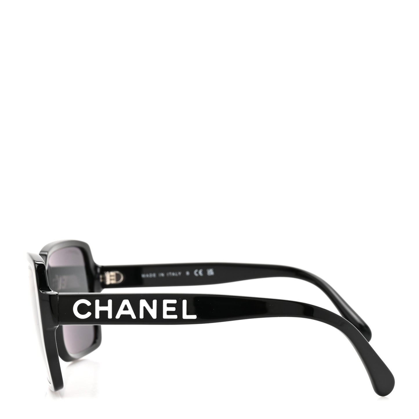 Acetate Square Sunglasses 5408 Black