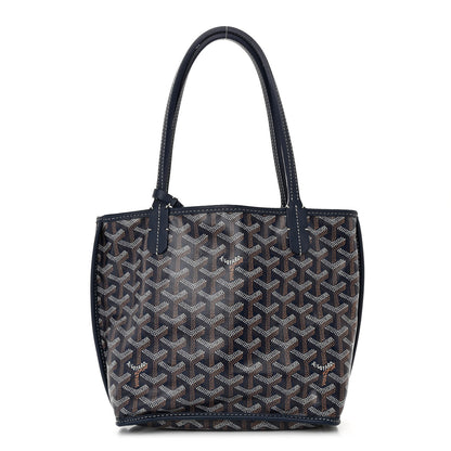 Goyard Goyardine Reversible Mini Anjou Navy 3 of 16